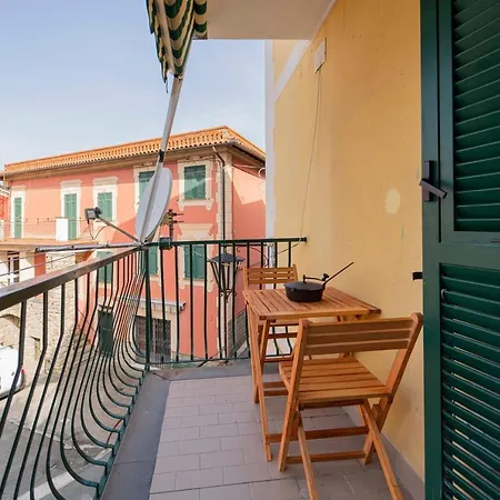 195 - Casa Ca Du Fiore, 20 Minuti Dal Mare Di Sestri Appartement